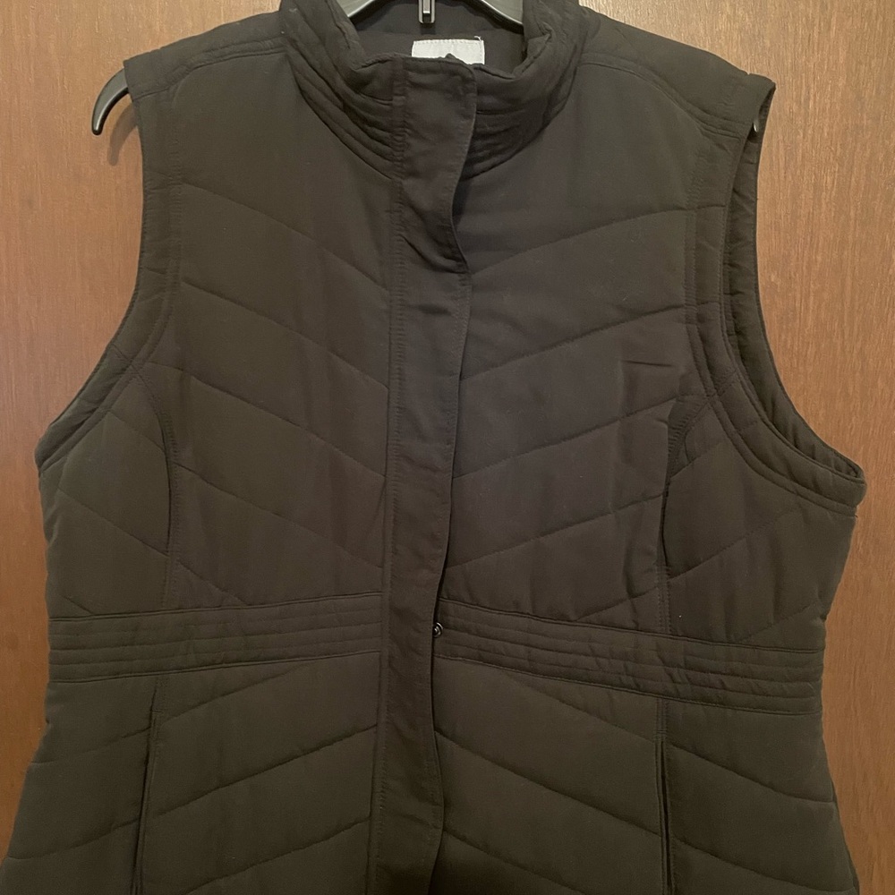 NWT Dark Grey soft quilted vest.